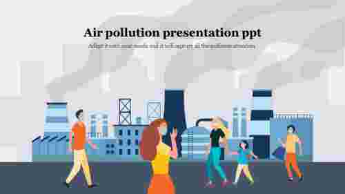 Elegant Pollution Powerpoint Presentation Template